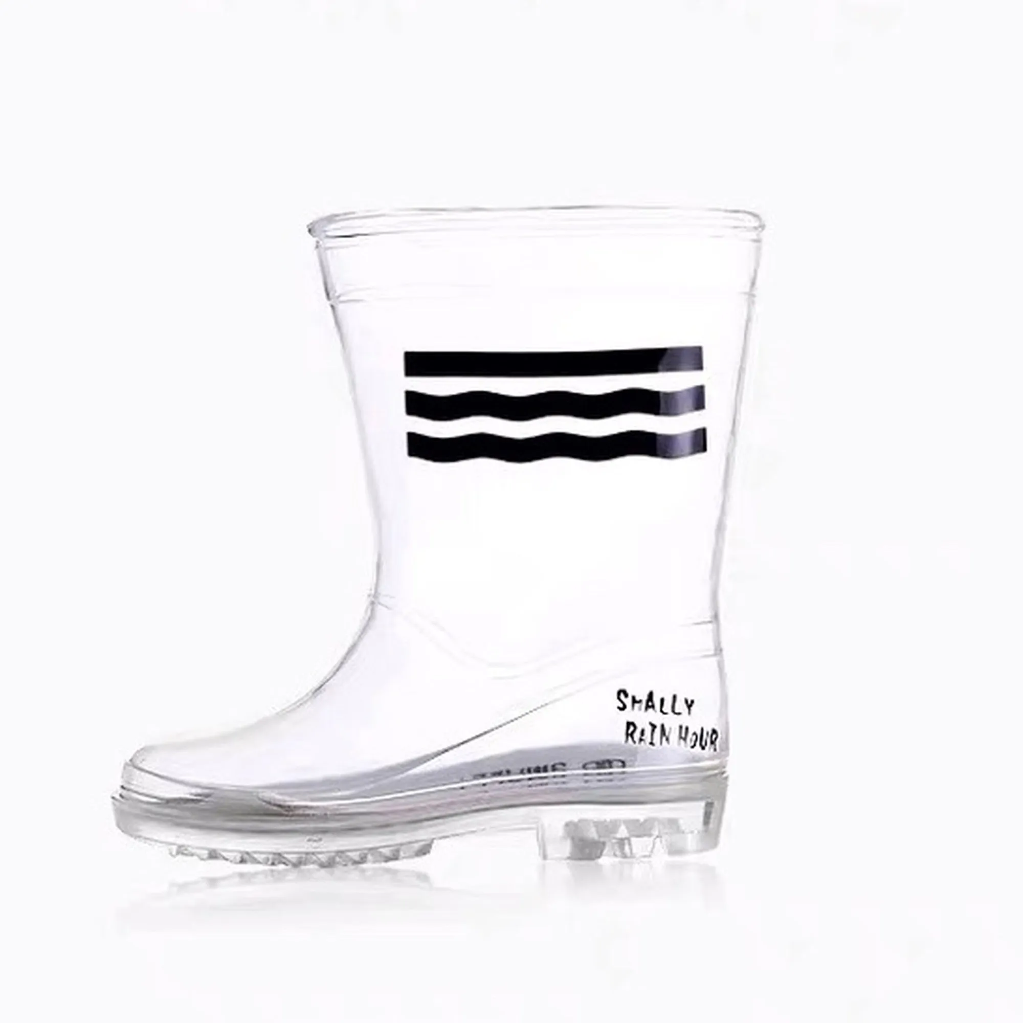 【即納 13/23cm】
 Clear Rain boots