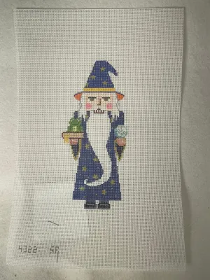 * SALE / Susan Roberts Needlepoint Designs 4322 Halloween Warlock