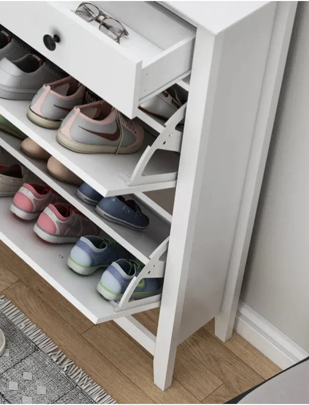 16 Pair Shoe Storage Cabinet