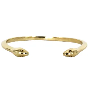 2 Headed Snake Cuff Bracelet