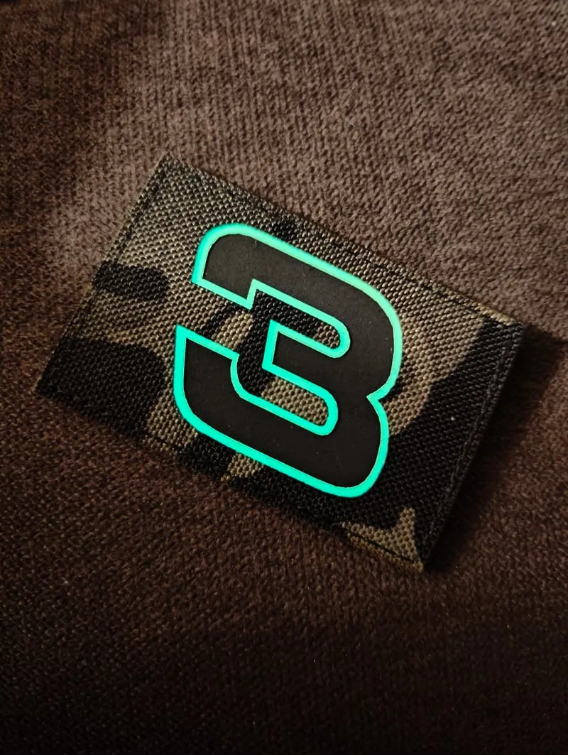 3 LASER CUT GITD MCB MORALE PATCH