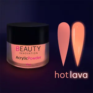 ACRYLIC POWDER - GLOW IN THE DARK HOT LAVA
