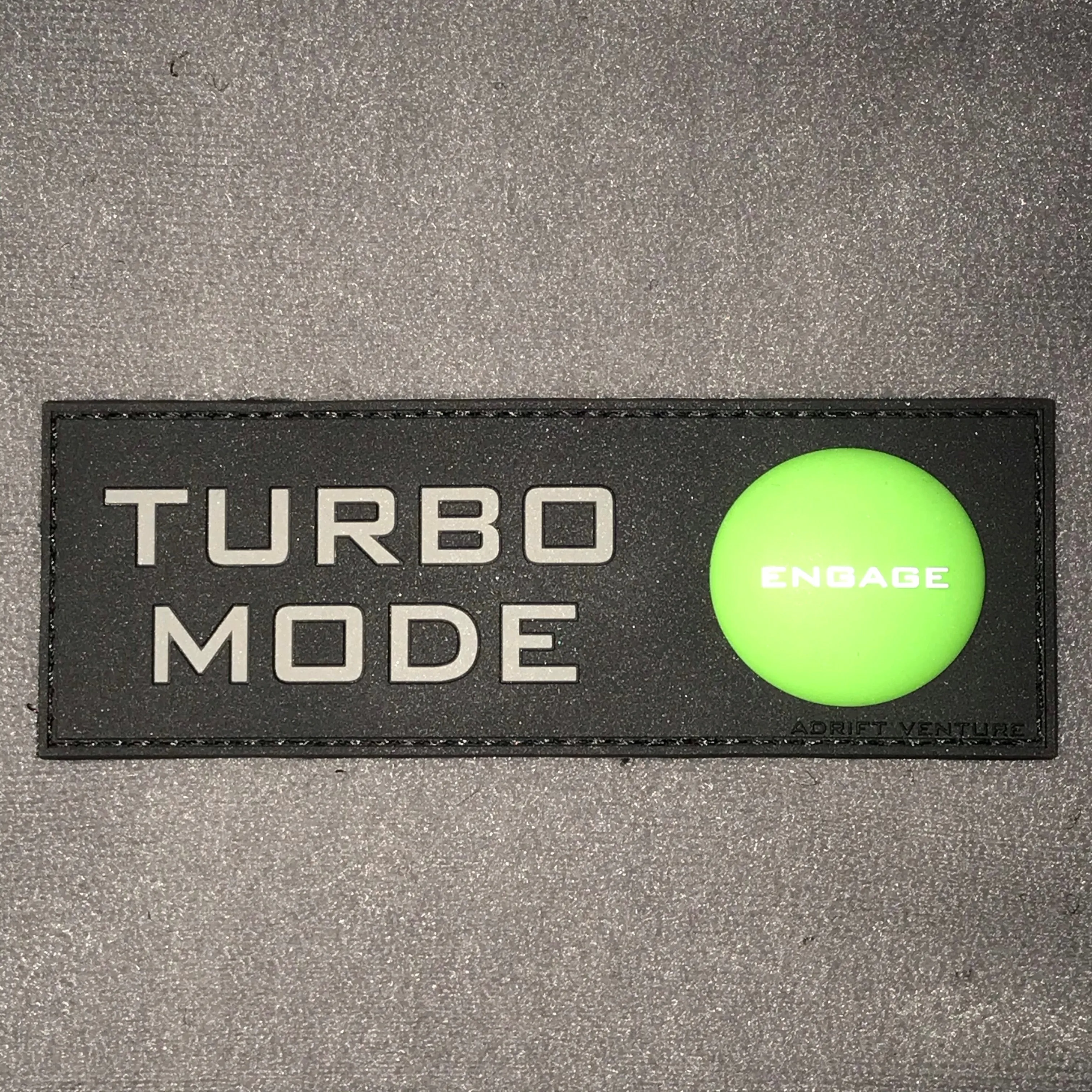 Adrift Venture Turbo Mode PVC Morale Patch