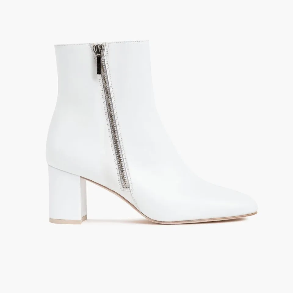 Aegis White Women Boots