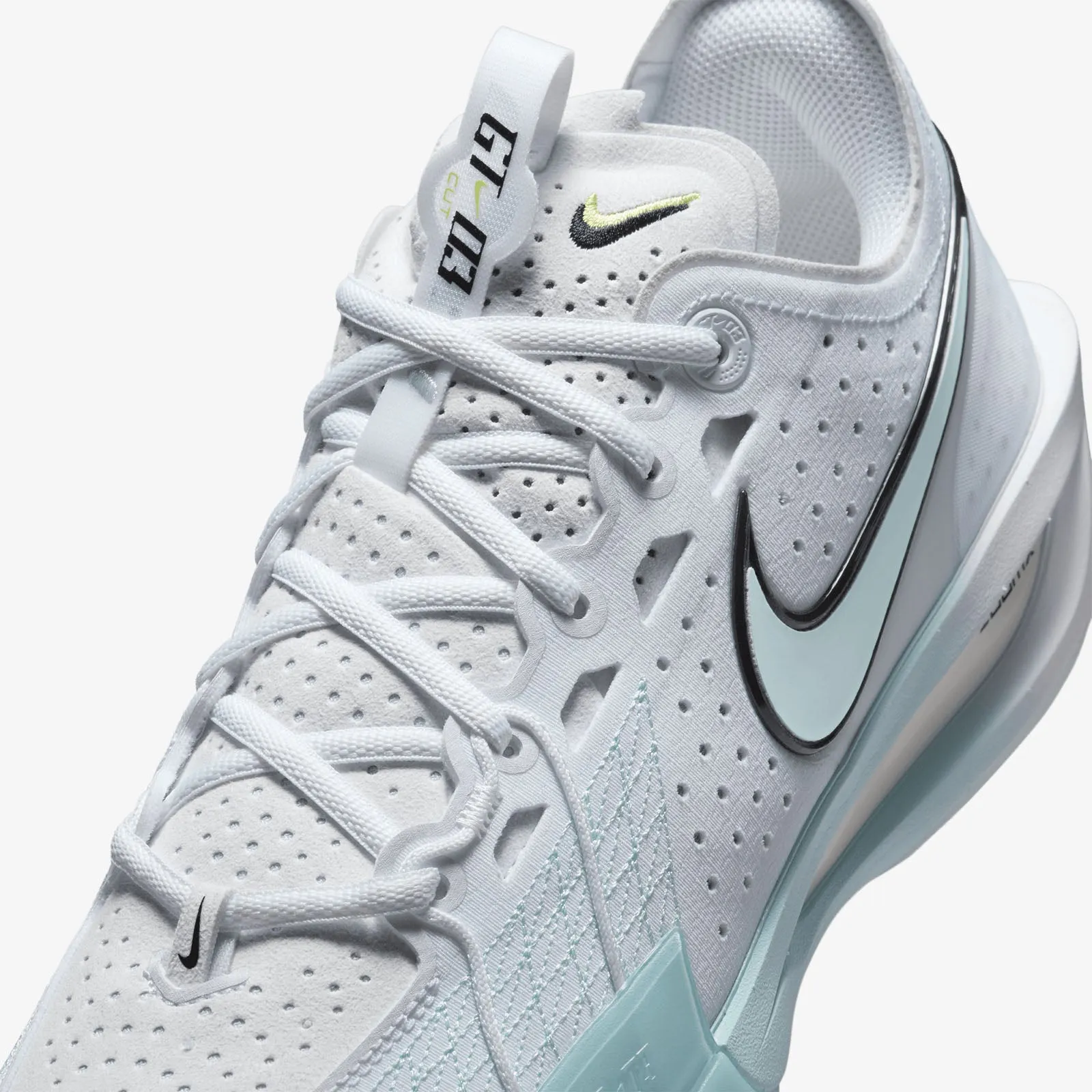 Air Zoom G.T Cut 3 - White/Glacier Blue/Metallic Silver