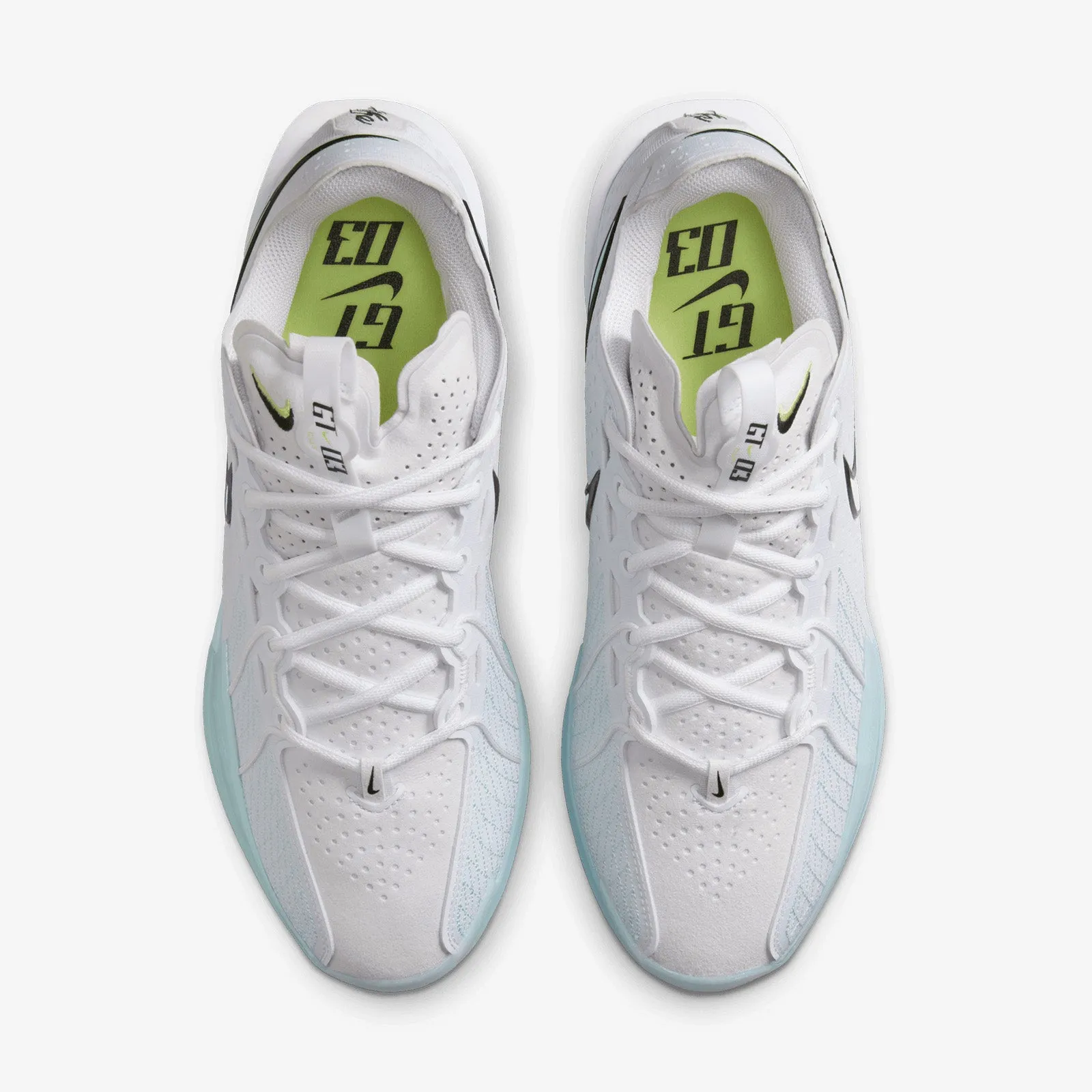 Air Zoom G.T Cut 3 - White/Glacier Blue/Metallic Silver