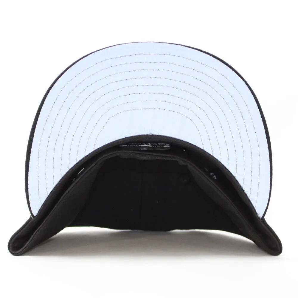 ALCHEMY COMPASS New Era 59Fifty Fitted Hat (Glow in the Dark Black Cotton Canvas 3M Reflective Under Brim)