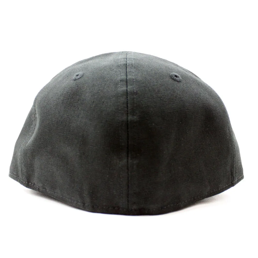 ALCHEMY COMPASS New Era 59Fifty Fitted Hat (Glow in the Dark Black Cotton Canvas 3M Reflective Under Brim)