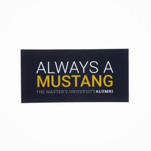 Always a Mustang Sticker