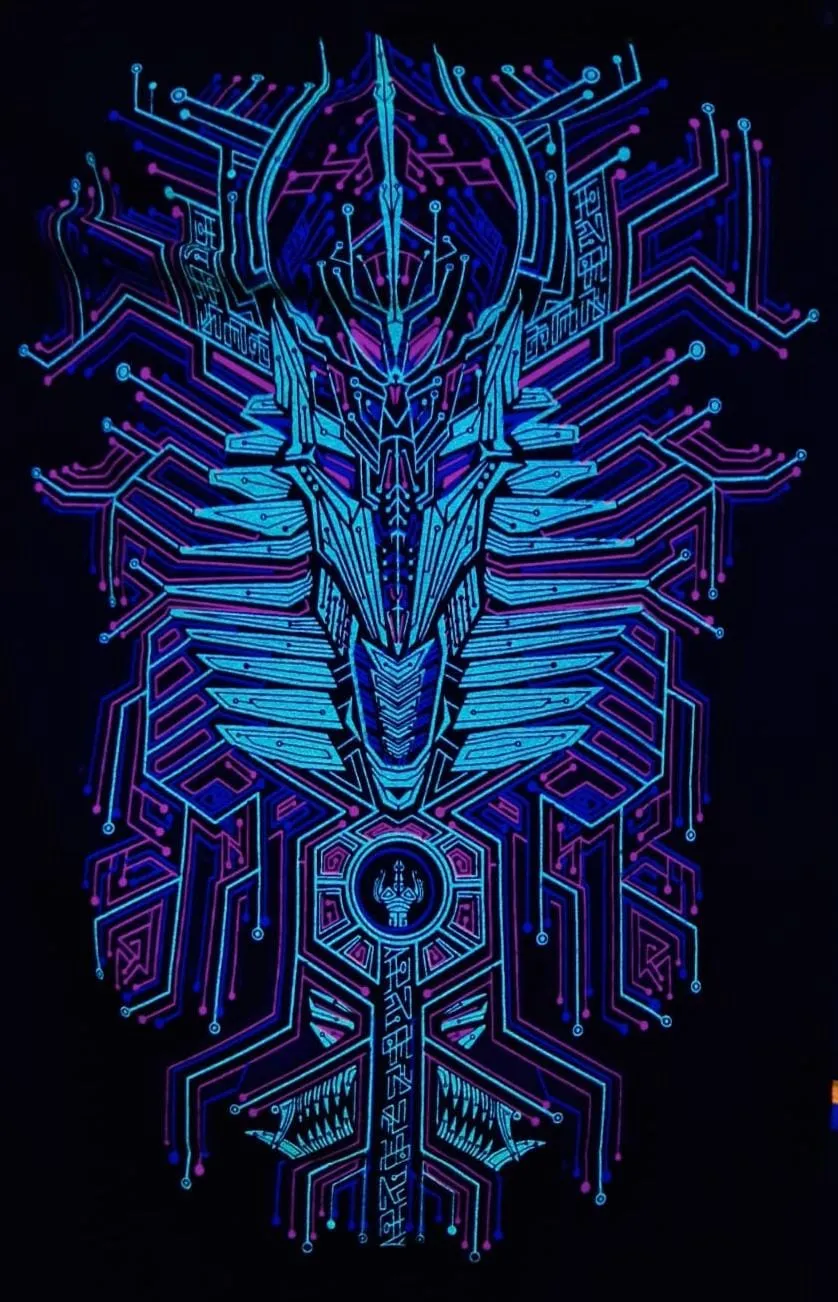 Anubis UV Reactive Tees