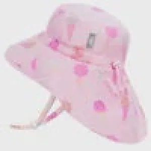 Aqua Dry Adventure Hat-Pink Ice Cream