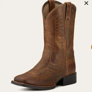 Ariat Honor Western Distressed Brown Western Boots Size 13 (27)