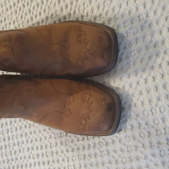 Ariat Honor Western Distressed Brown Western Boots Size 13 (27)