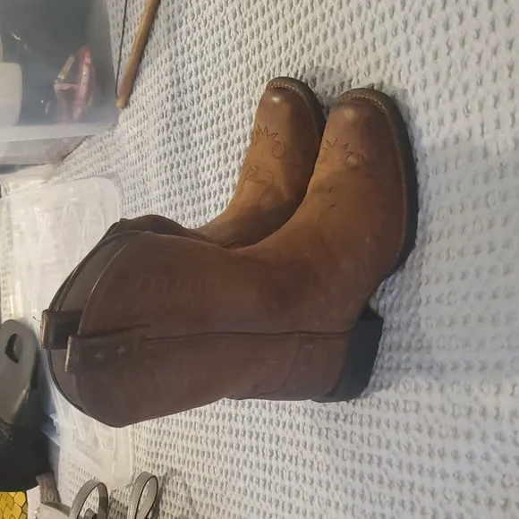 Ariat Honor Western Distressed Brown Western Boots Size 13 (27)