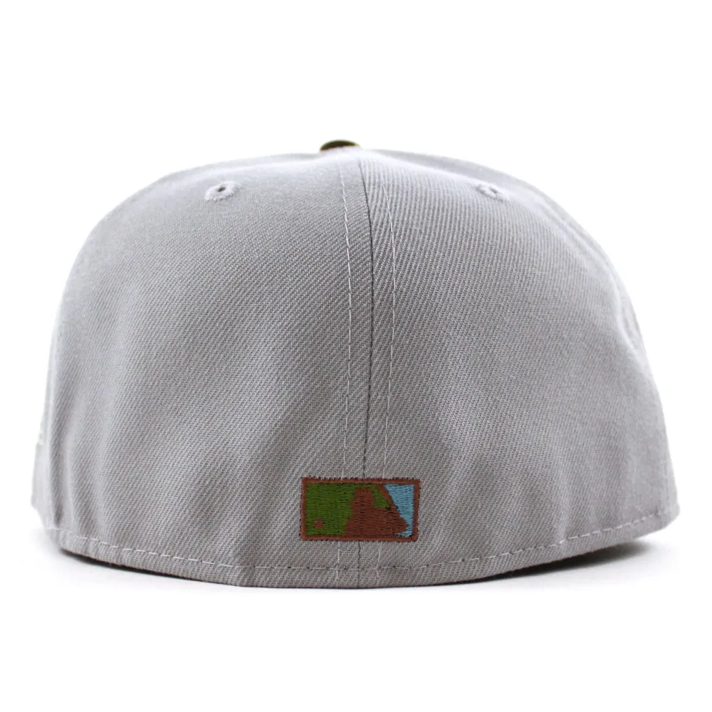 Arizona Diamondbacks 10th Anniversary New Era 59Fifty Fitted Hat (Glow in the Dark Gray Walnut Toasted Peanut Under Brim)