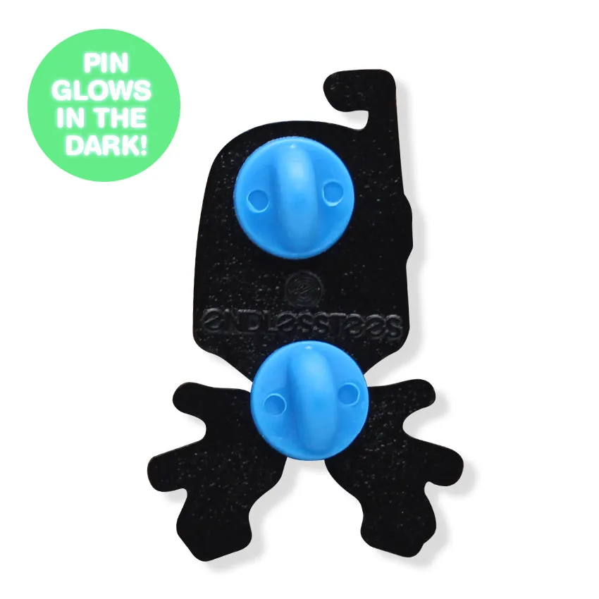 Assassin & Crossbones GLOW SERIES Enamel Pin