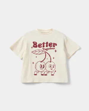 ASTASK T-SHIRT - Snow white