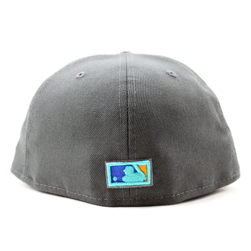 Atlanta Braves1972 All-Star Game New Era 59Fifty Fitted Hat (Glow in the Dark Dk Graph Gray Under Brim)
