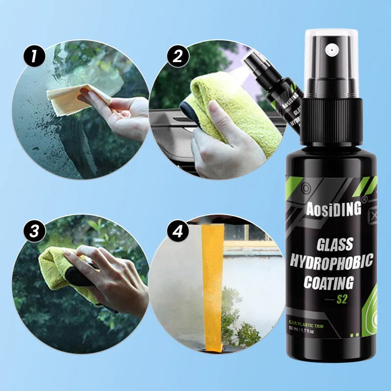 Automotive Rain Protector Windshield & Mirror Spray
