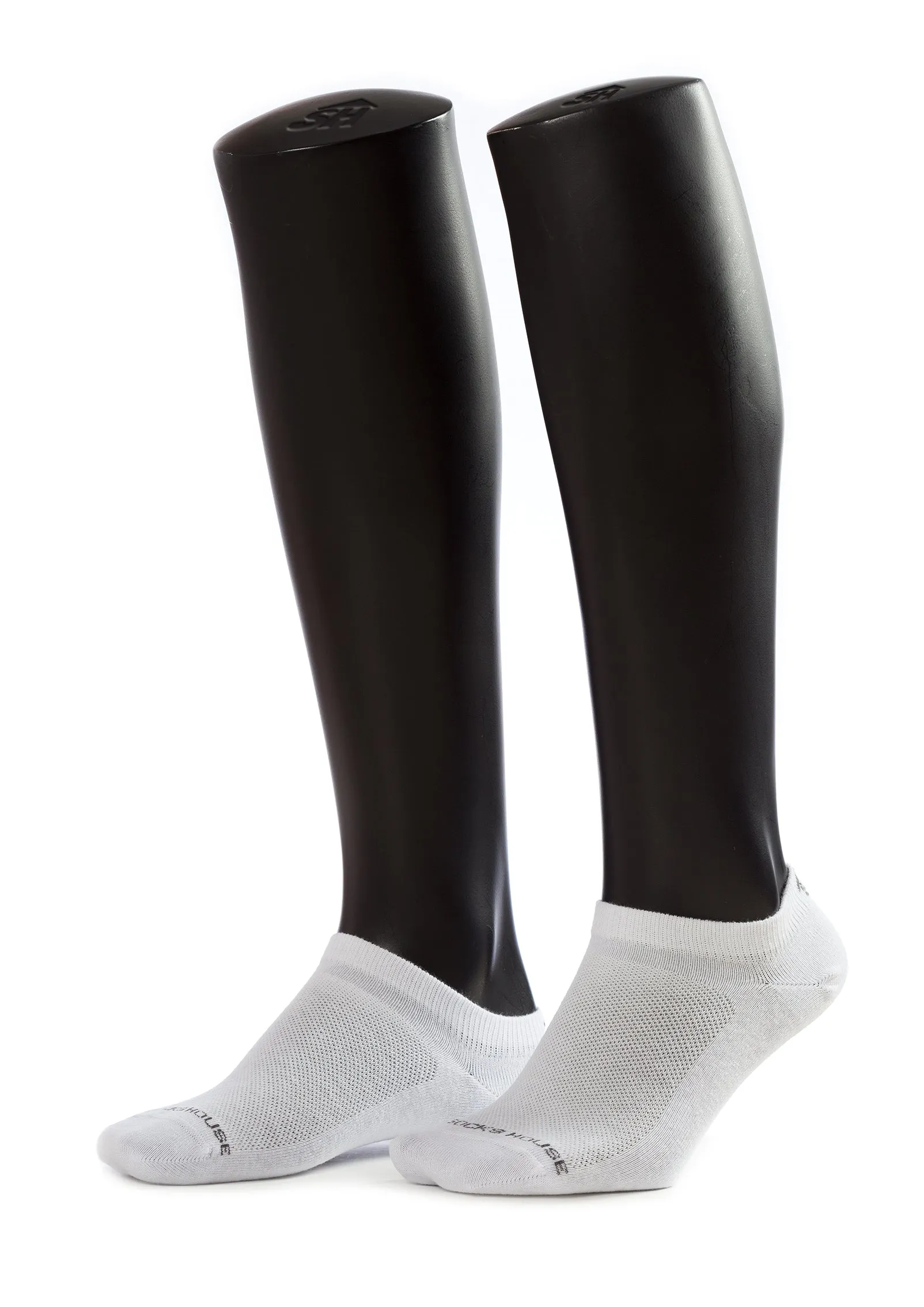 Basic White Trainer Socks with 3 Pairs