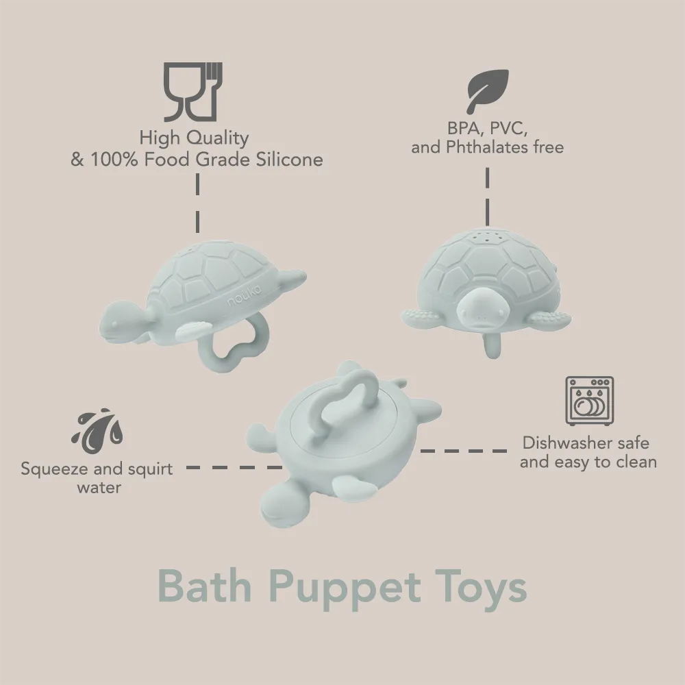 Bath Puppet Toys - Calm Waters (Min. of 2 PK, Multiples of 2 PK)