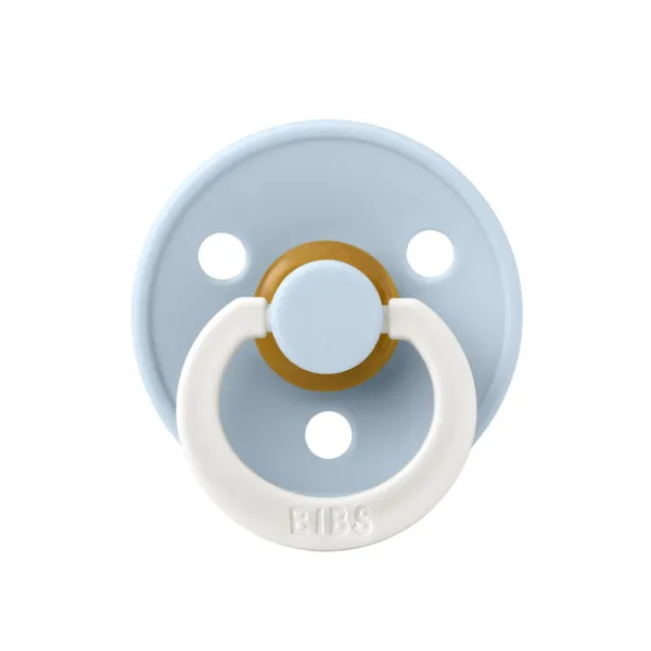 BIBs Colour Glow In The Dark Dummy | Baby Blue