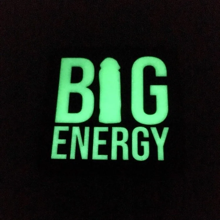 Big Energy GITD PVC Morale Patch