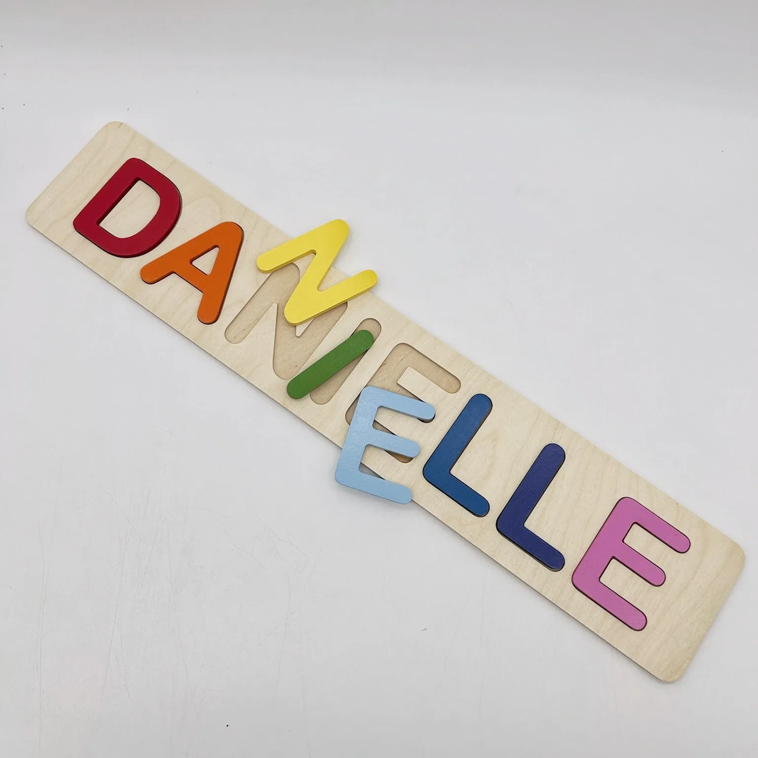 Birch Bubble Letters Puzzle