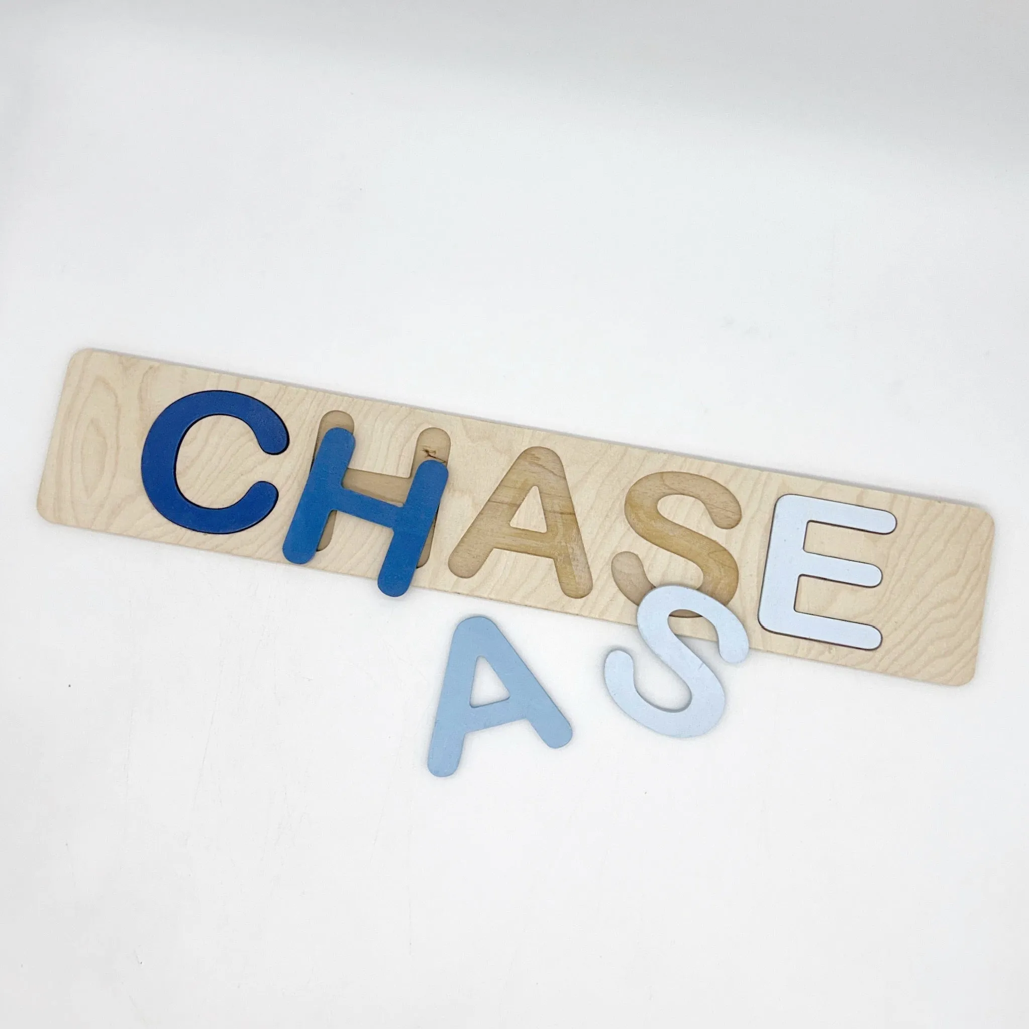Birch Bubble Letters Puzzle