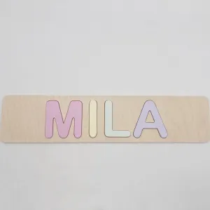 Birch Bubble Letters Puzzle