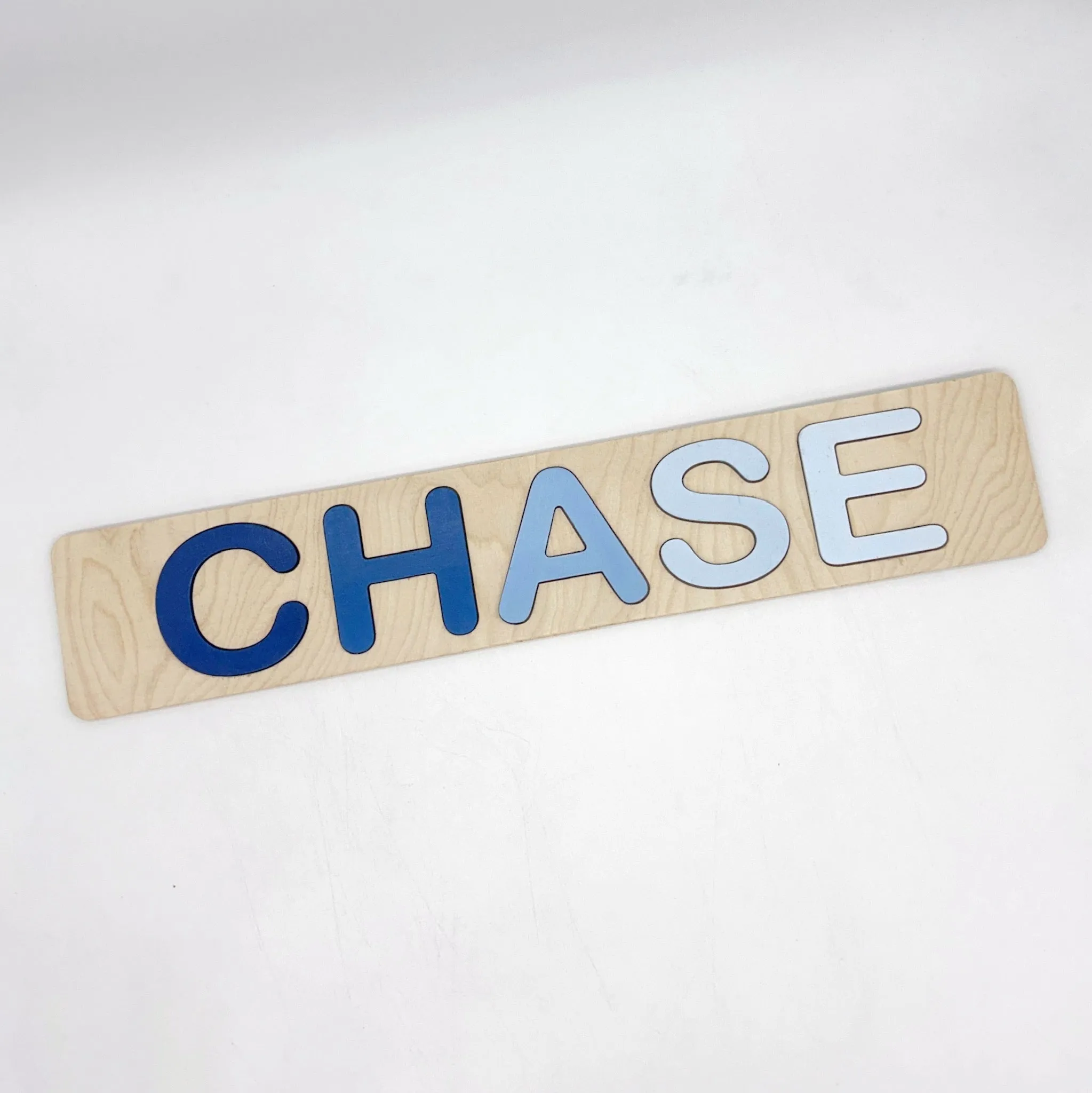 Birch Bubble Letters Puzzle