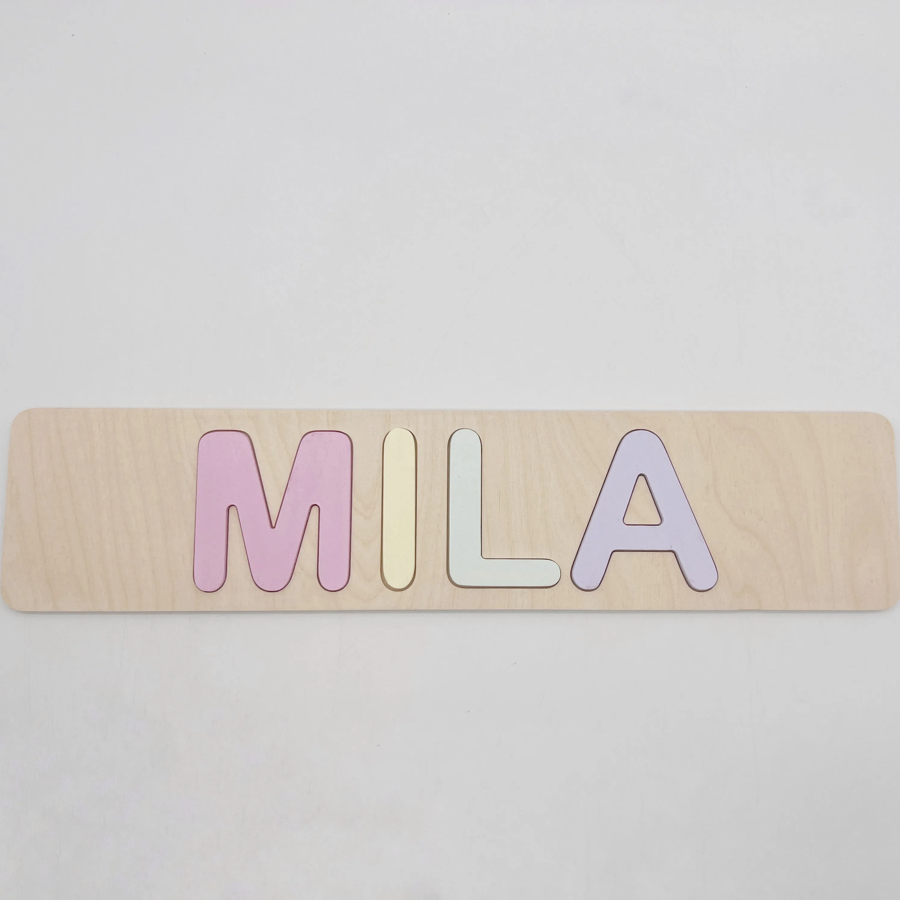 Birch Bubble Letters Puzzle
