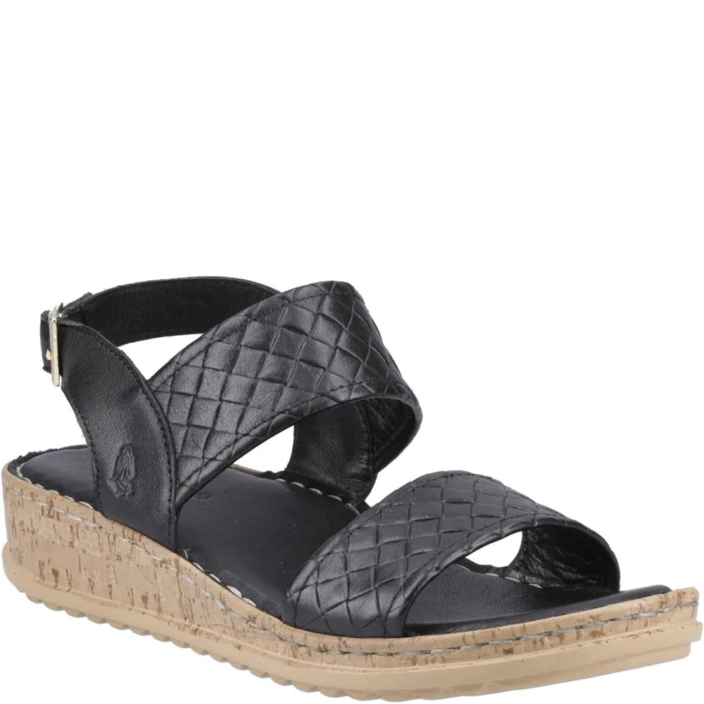 Black Ebony Wide Fit Sandals