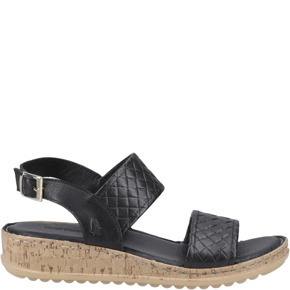 Black Ebony Wide Fit Sandals