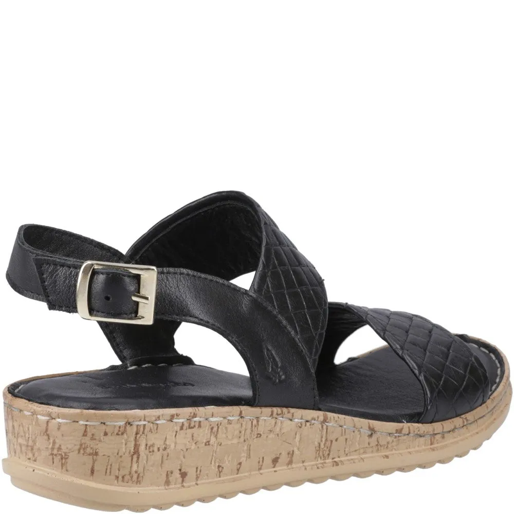 Black Ebony Wide Fit Sandals