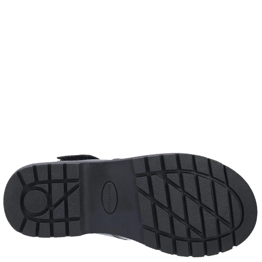 Black Gracie Senior Patent School Shoes