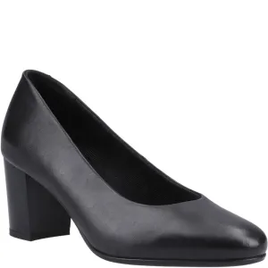 Black Ivana Court Shoes