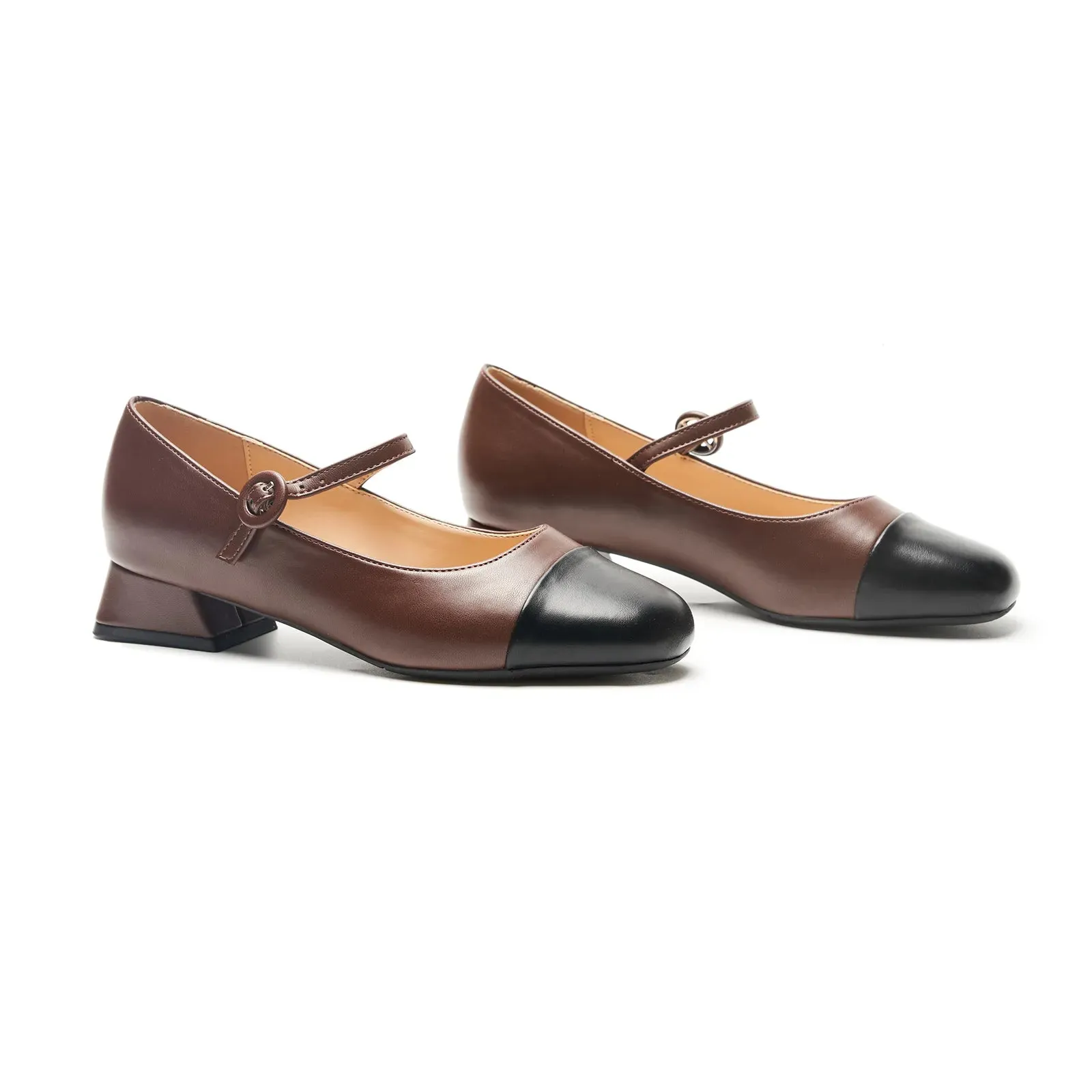 Block Heel Mary Janes(Kara M) Social