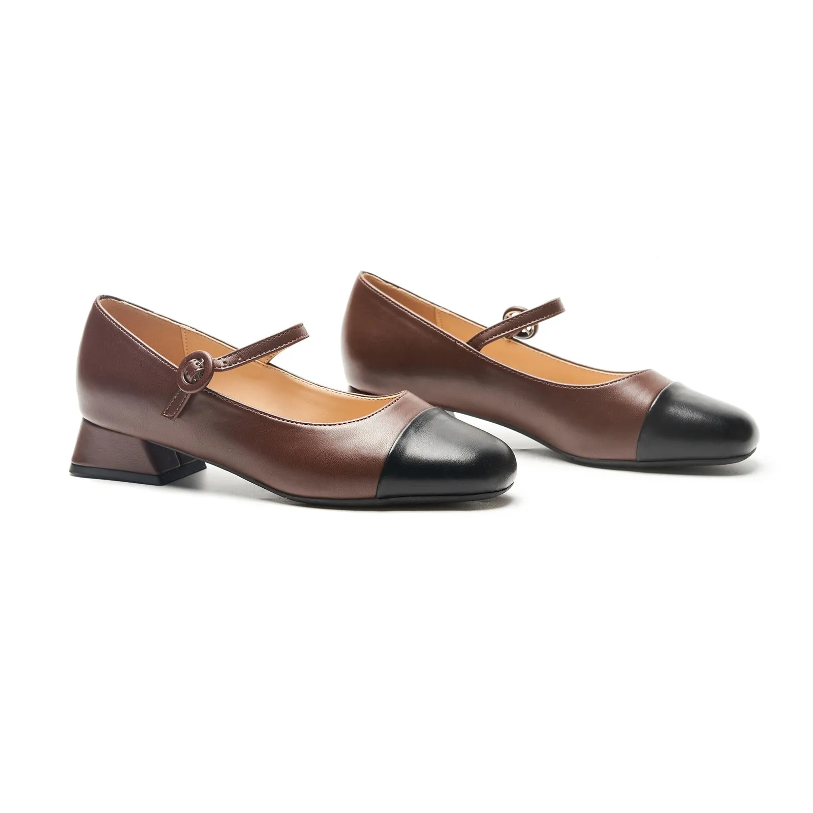 Block Heel Mary Janes(Kara M) Social