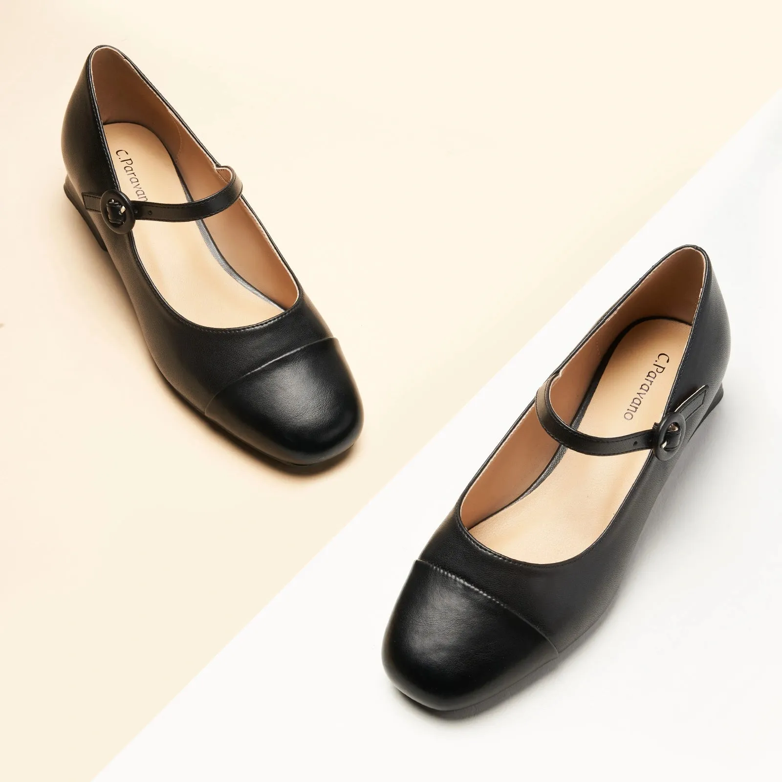 Block Heel Mary Janes(Kara M) Social