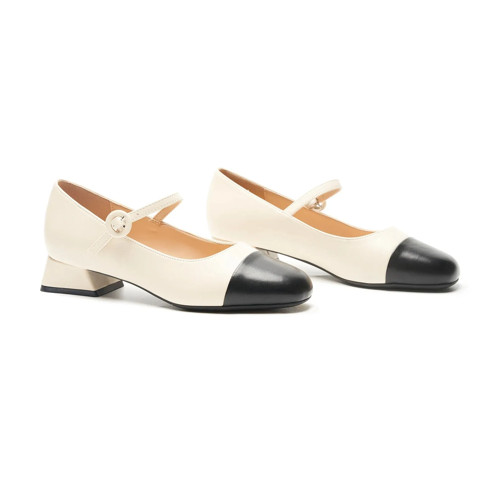 Block Heel Mary Janes(Kara M) Social