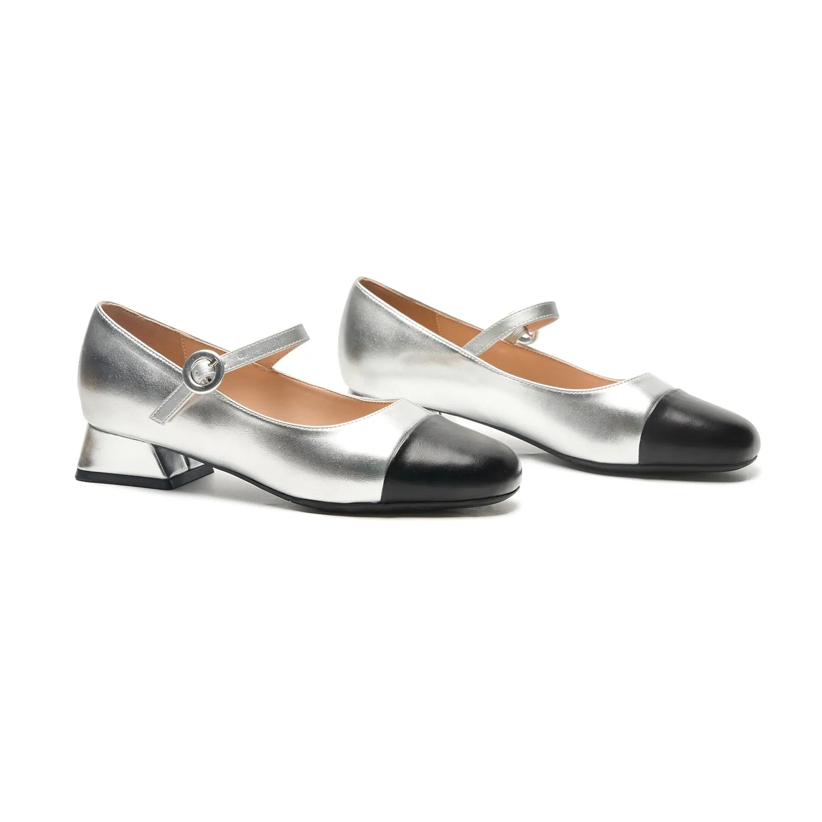 Block Heel Mary Janes(Kara M) Social