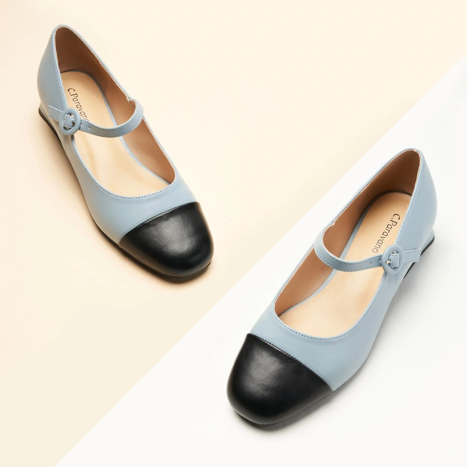Block Heel Mary Janes(Kara M) Social