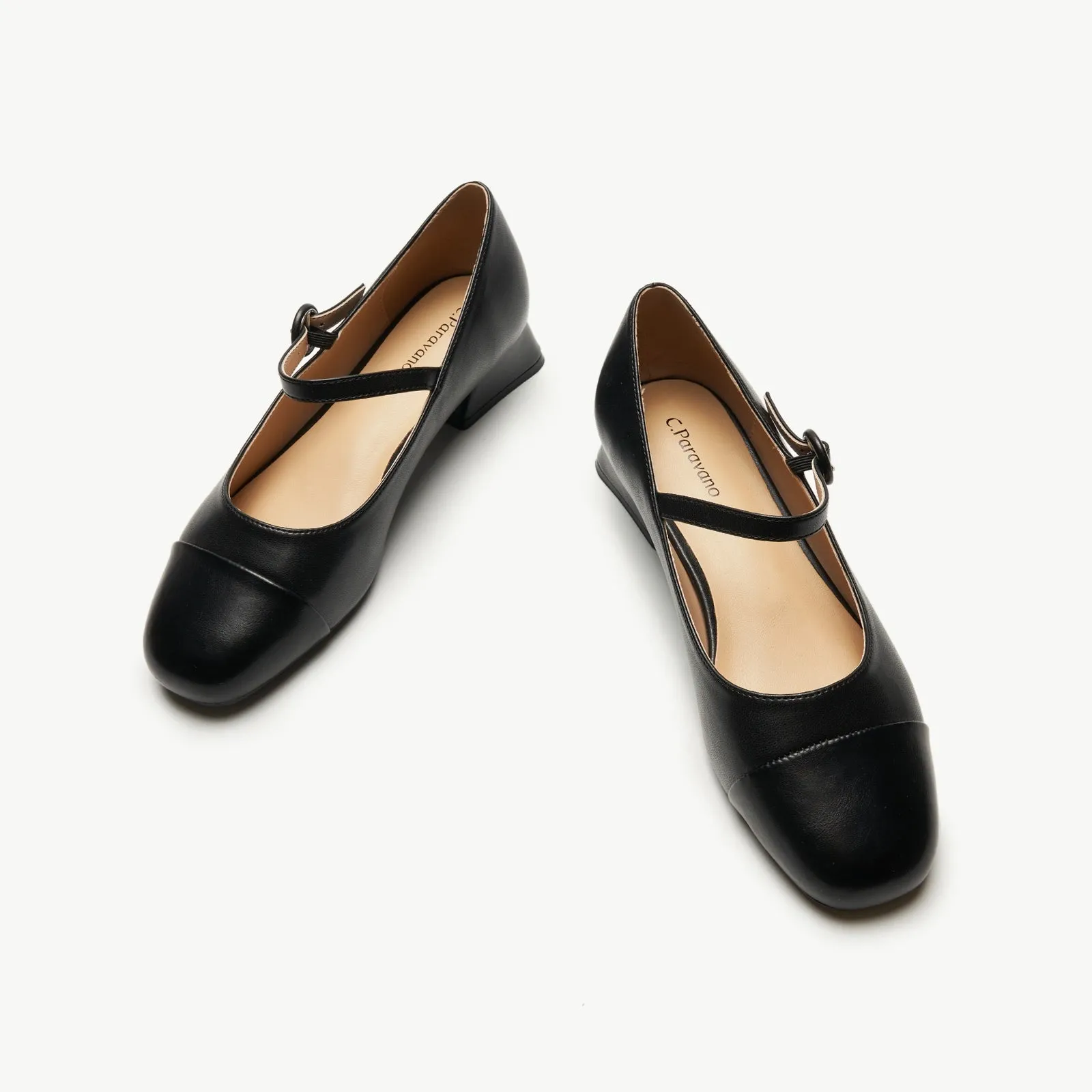 Block Heel Mary Janes(Kara M) Social