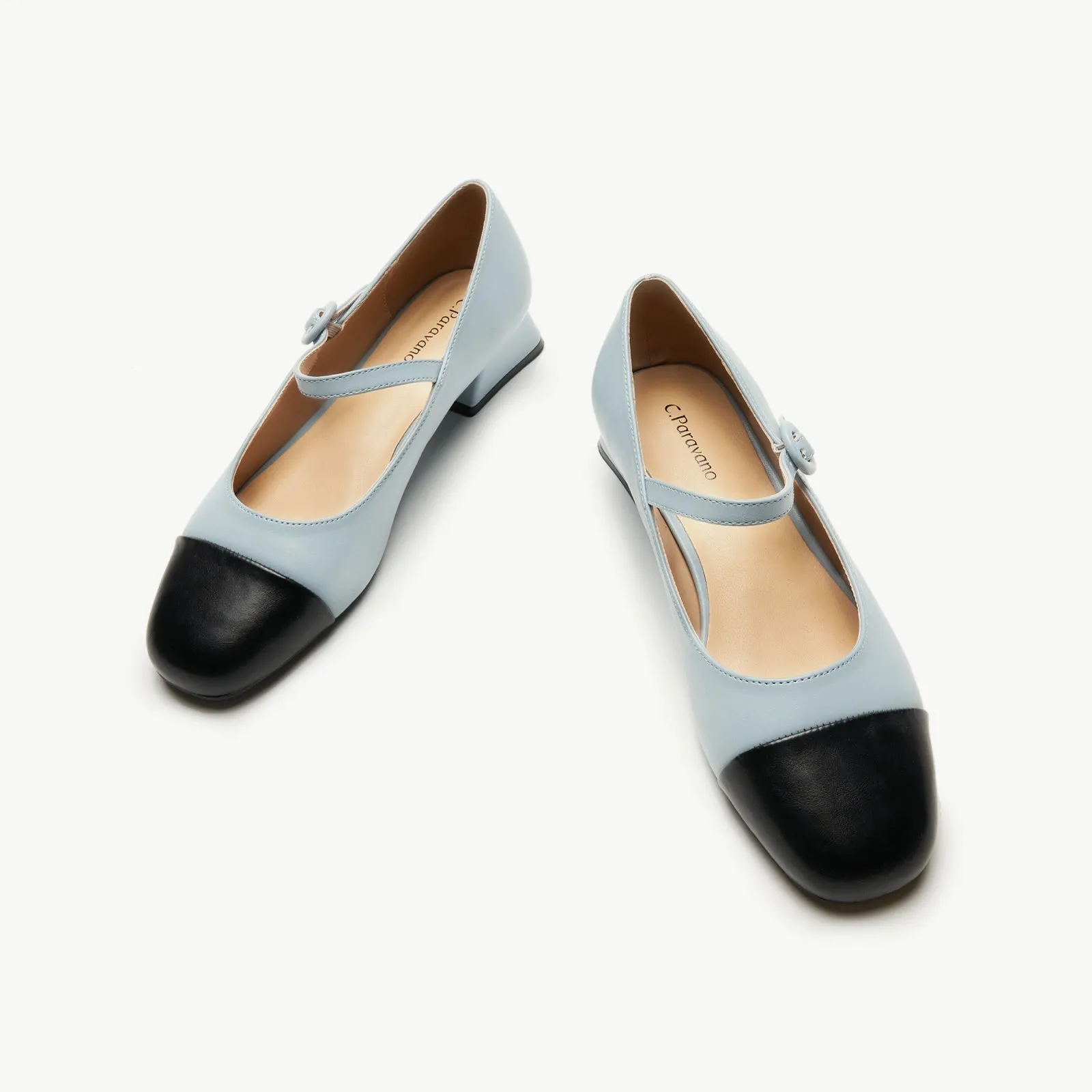 Block Heel Mary Janes(Kara M) Social