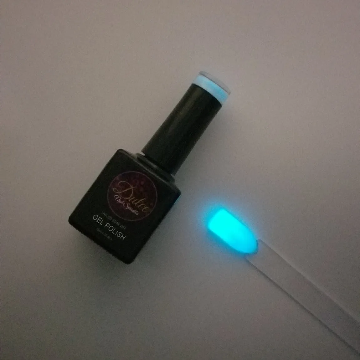 Blue Glow Gel Polish