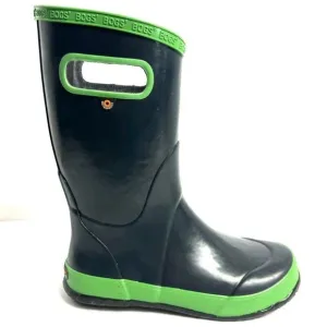 Bogs Rain Boot Solid Navy Size 4 M Big Kid