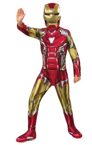 Boys Iron Man Endgame Costume