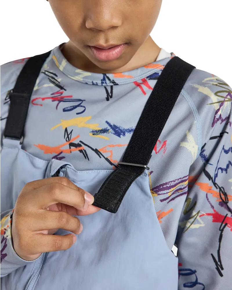 Burton Kids' Skylar 2L Bib Pants Dusty Blue 2026