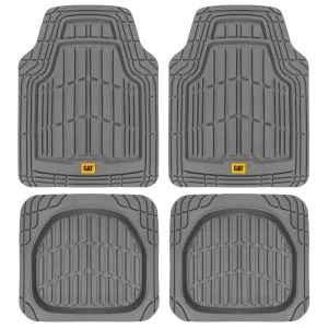 CAT Short Trim Mats 4 Pcs Grey Pvc